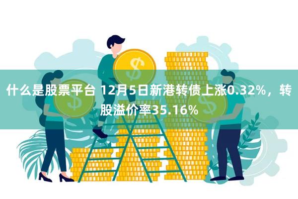 什么是股票平台 12月5日新港转债上涨0.32%，转股溢价率35.16%