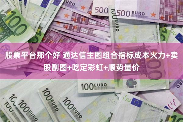 股票平台那个好 通达信主图组合指标成本火力+卖股副图+吃定彩虹+顺势量价